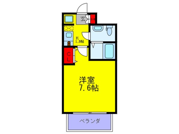 セレニテ天六の物件間取画像